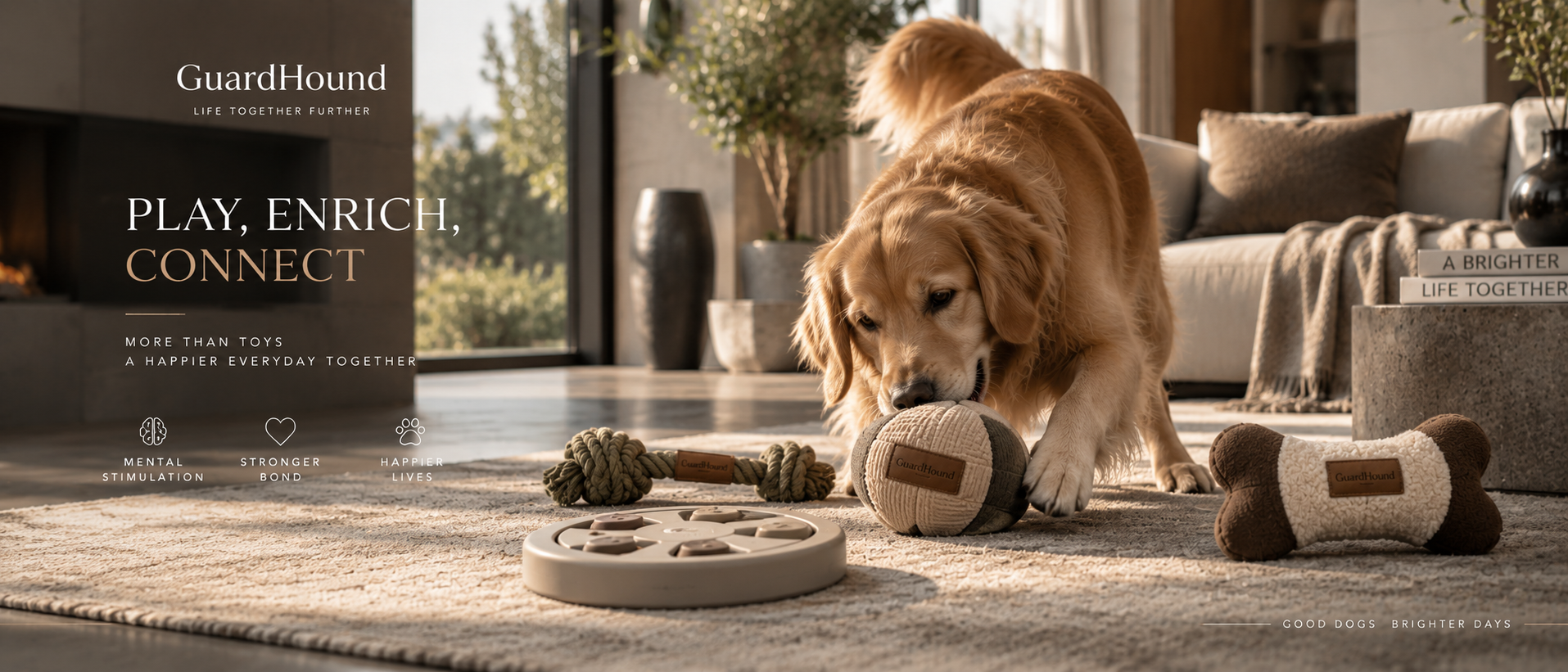 Реклама бренда GuardHound · игрушки и развивающие игры